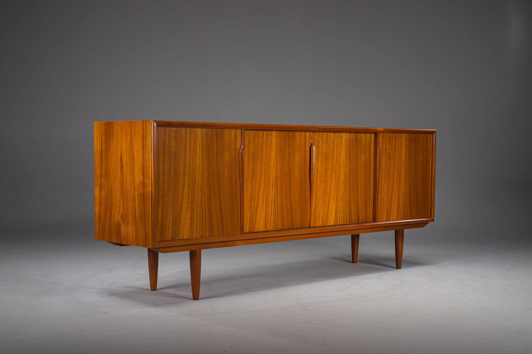 Vintage Danish teak sideboard by Axel Christiansen for Aco Møbler, 1960s