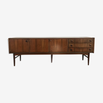 Scandinavian vintage rosewood row