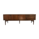 Scandinavian vintage rosewood row
