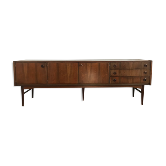 Scandinavian vintage rosewood row