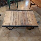 Industrial coffee table