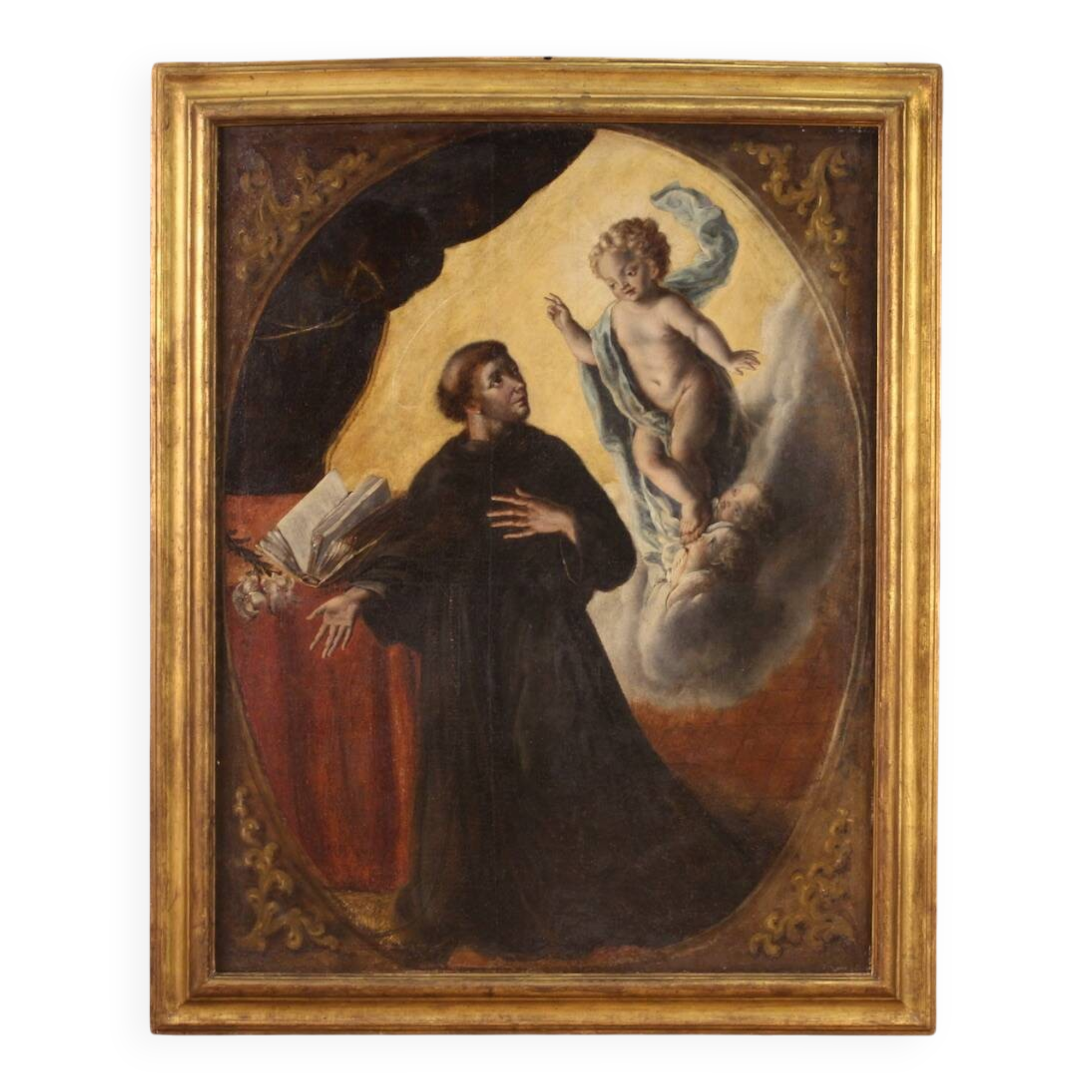 Peinture religieuse du XVIIIe siècle, Saint Antoine de Padoue.