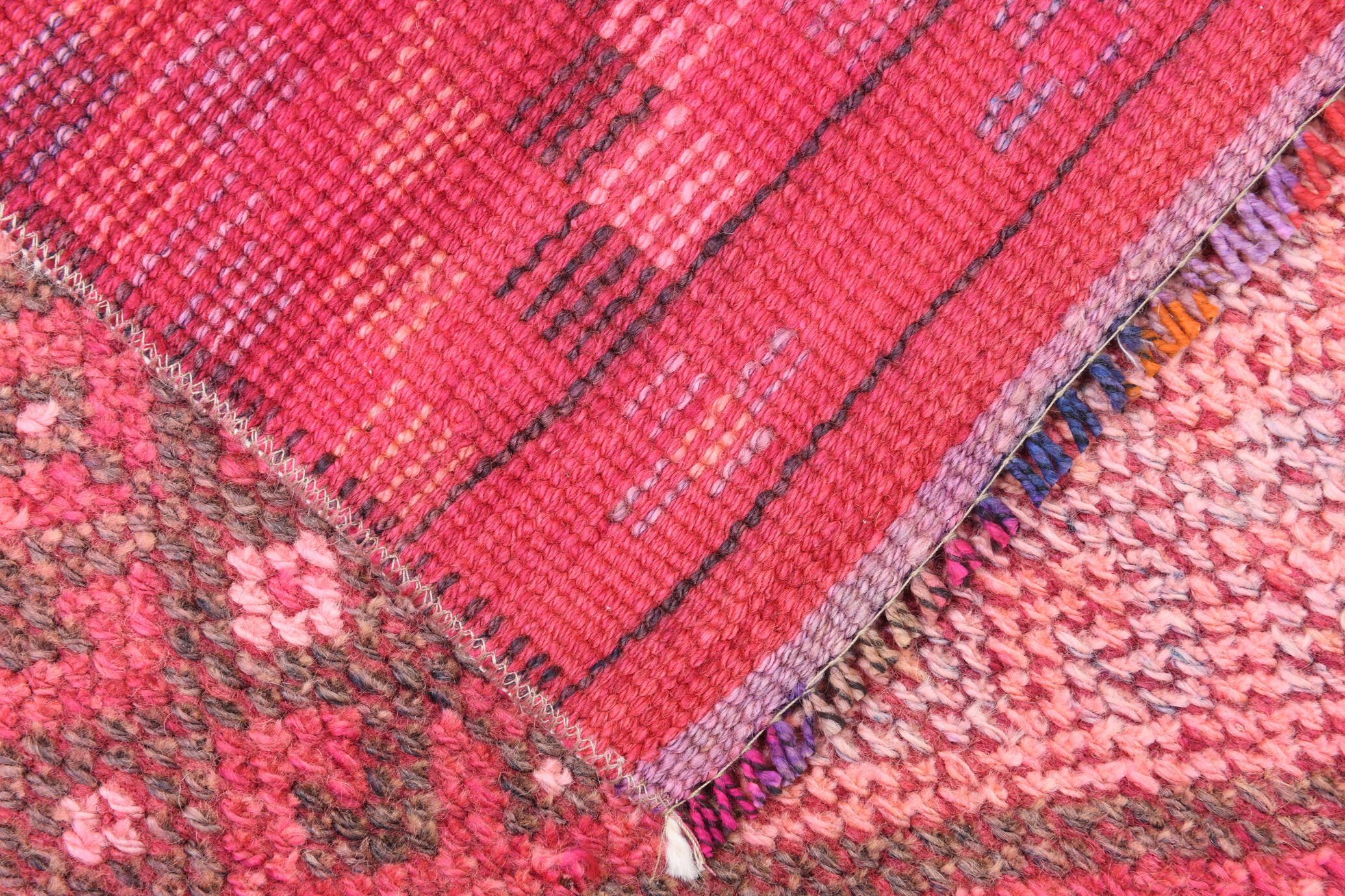 3x12 pink vintage runner rug