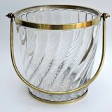 Ice bucket, baccarat crystal