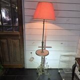 Napoleon III floor lamp in bronze and brass