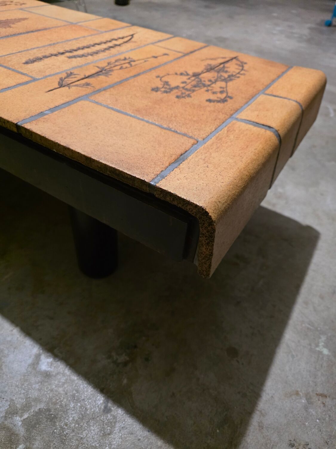 Ceramic wood coffee table CAPRON