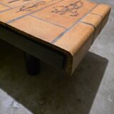 Ceramic wood coffee table CAPRON