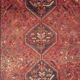 Handmade Persian Shiraz rug 150x108cm