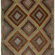 Grand Turkish Kilim Yoruk Vintage 211x310 cm Geometric Multicoloured