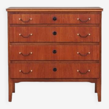 Teak chest of drawers, Danish design, 1970s, production: Denmark