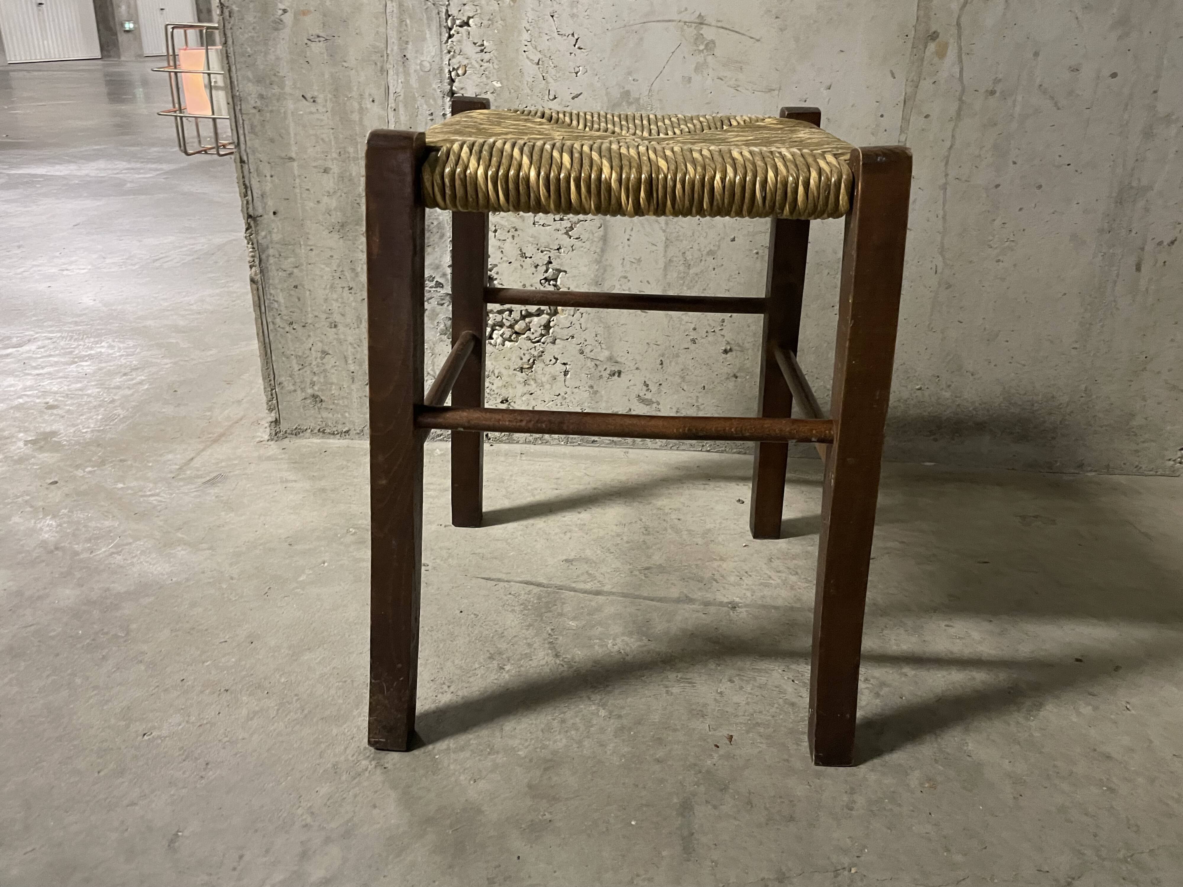 Straw stool