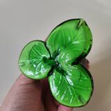 Glass paste candle holder