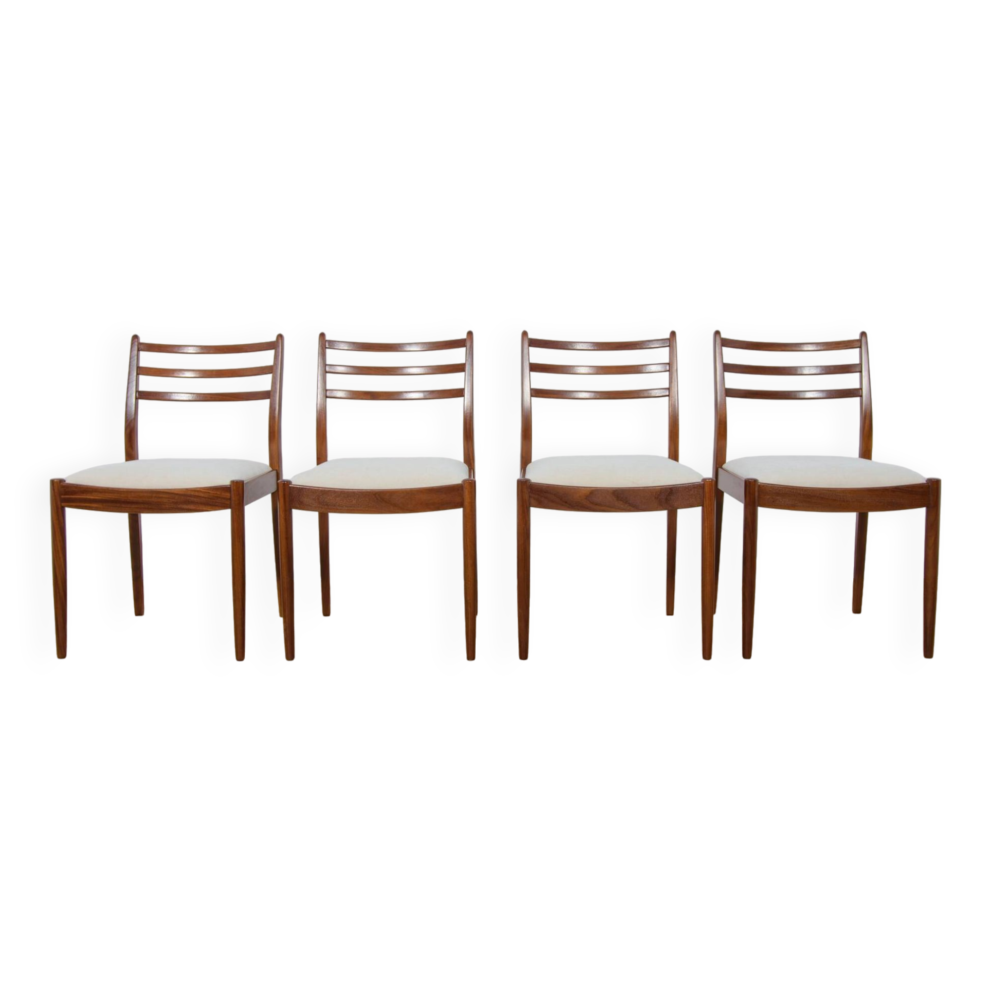 Mid-Century Teak Dining Chairs by Victor Wilkins for G-Plan, 1960s, Set of 4