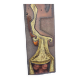 Lava plaque by Jean Jaffeux