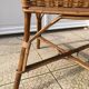 Fauteuil en osier vintage