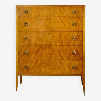 Walnut chest of drawers Tallboy