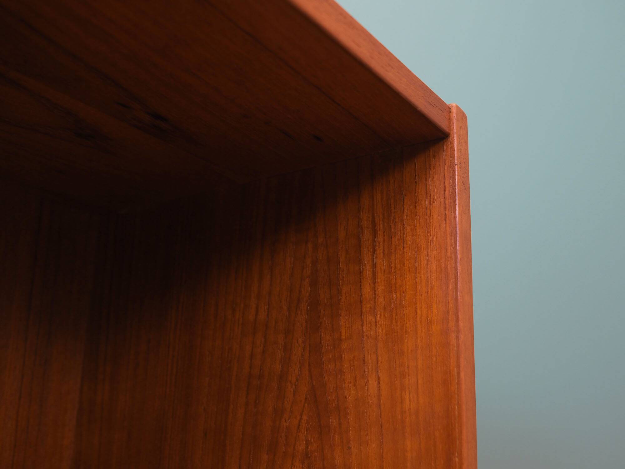 Teak bookcase, Danish design, 1970s, production: Denmark