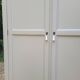Renovated antique wardrobe - solid wood