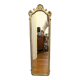 Miroir en bois peint sculpté