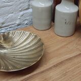Vide poche coquille laiton