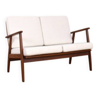 Mid-Century Danish Teak Two-Seater Sofa, 1960s.