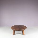 1970s Brutalist coffee table from the Netherlands