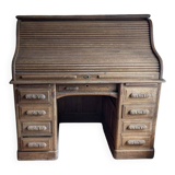 English cylinder desk