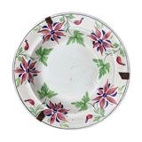 Collection plate in ancient earthenware