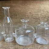 Soliflore verre soufflé vintage