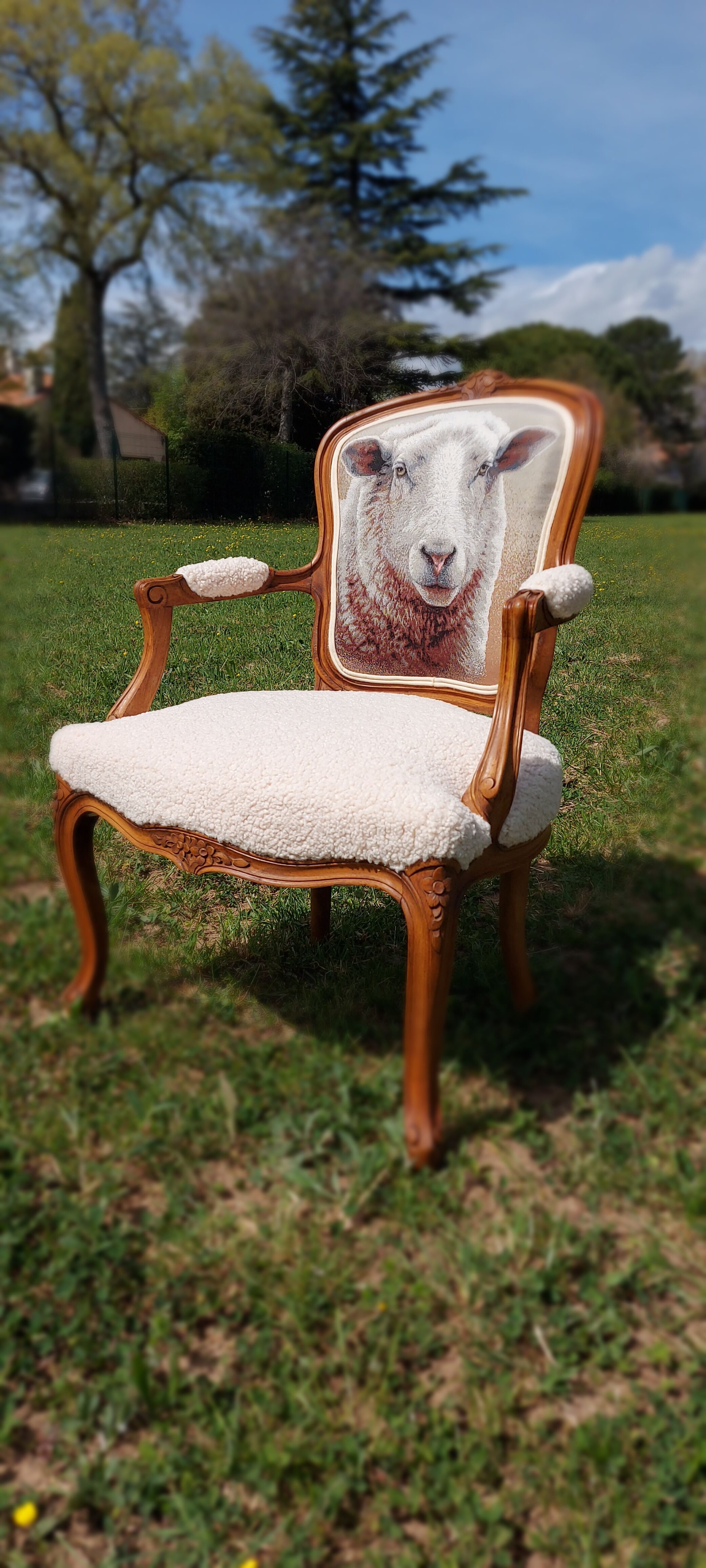 Fauteuil Louis XV