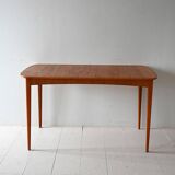 Vintage Scandinavian teak dining table