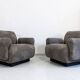 Vintage armchairs By Eberhard Geißler, Oelsa, Germany, 1970s