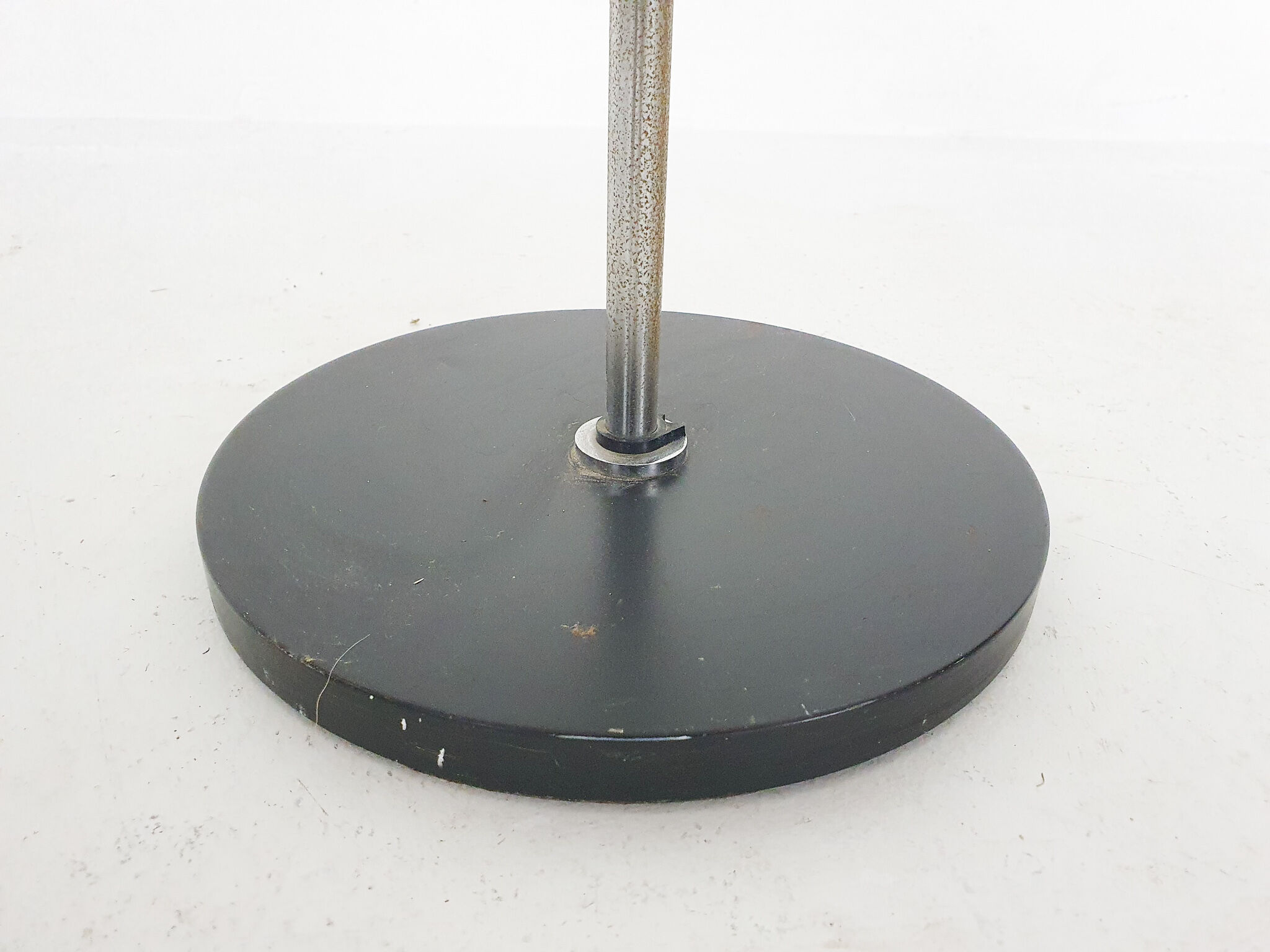 Mid-century black metal spot or floor light 1960's