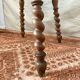 Antique Alsatian chair in carved wood