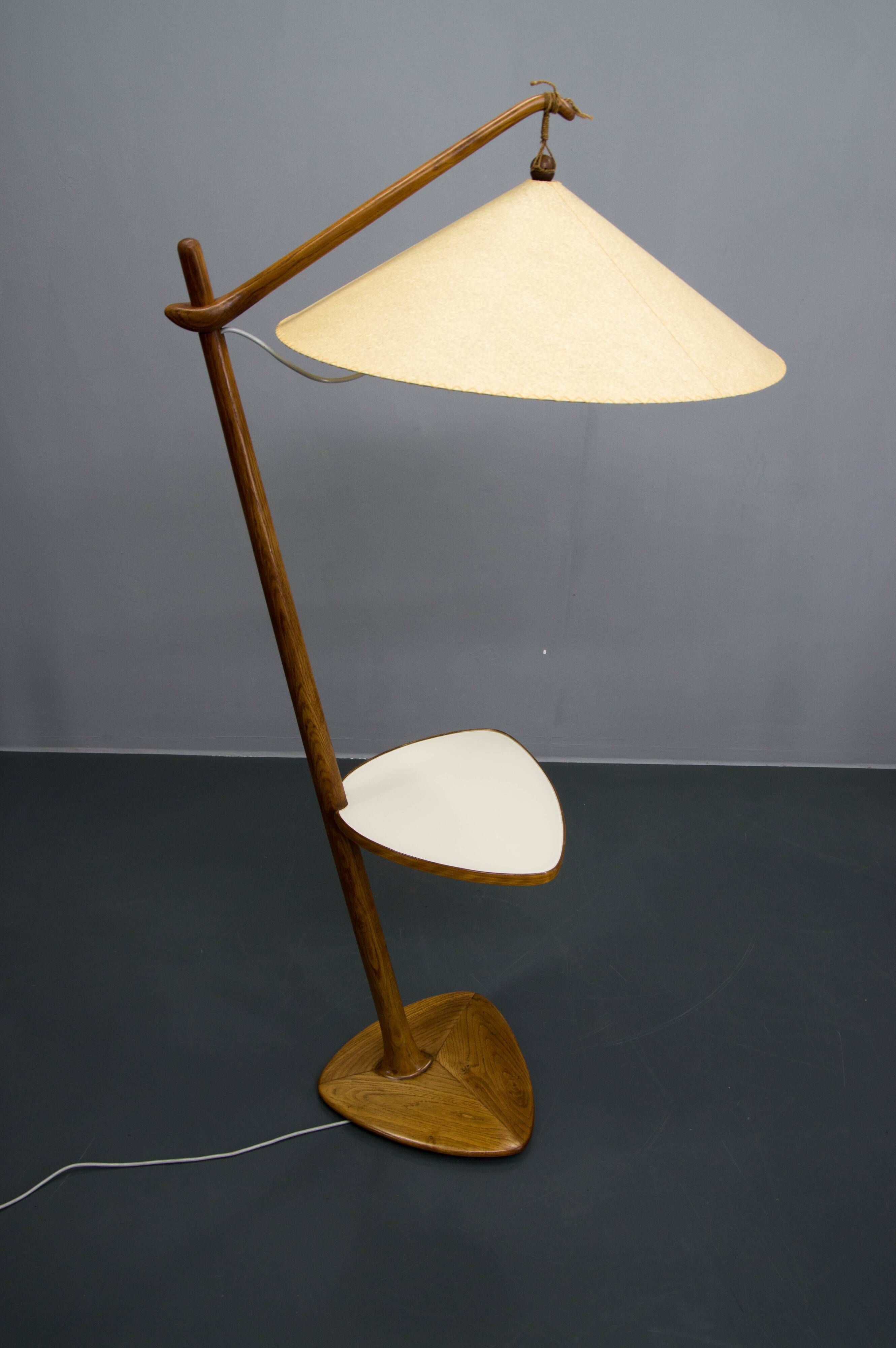 Floor Lamp by Rada for Krasna Jizba, Czechoslovakia, 1940s
