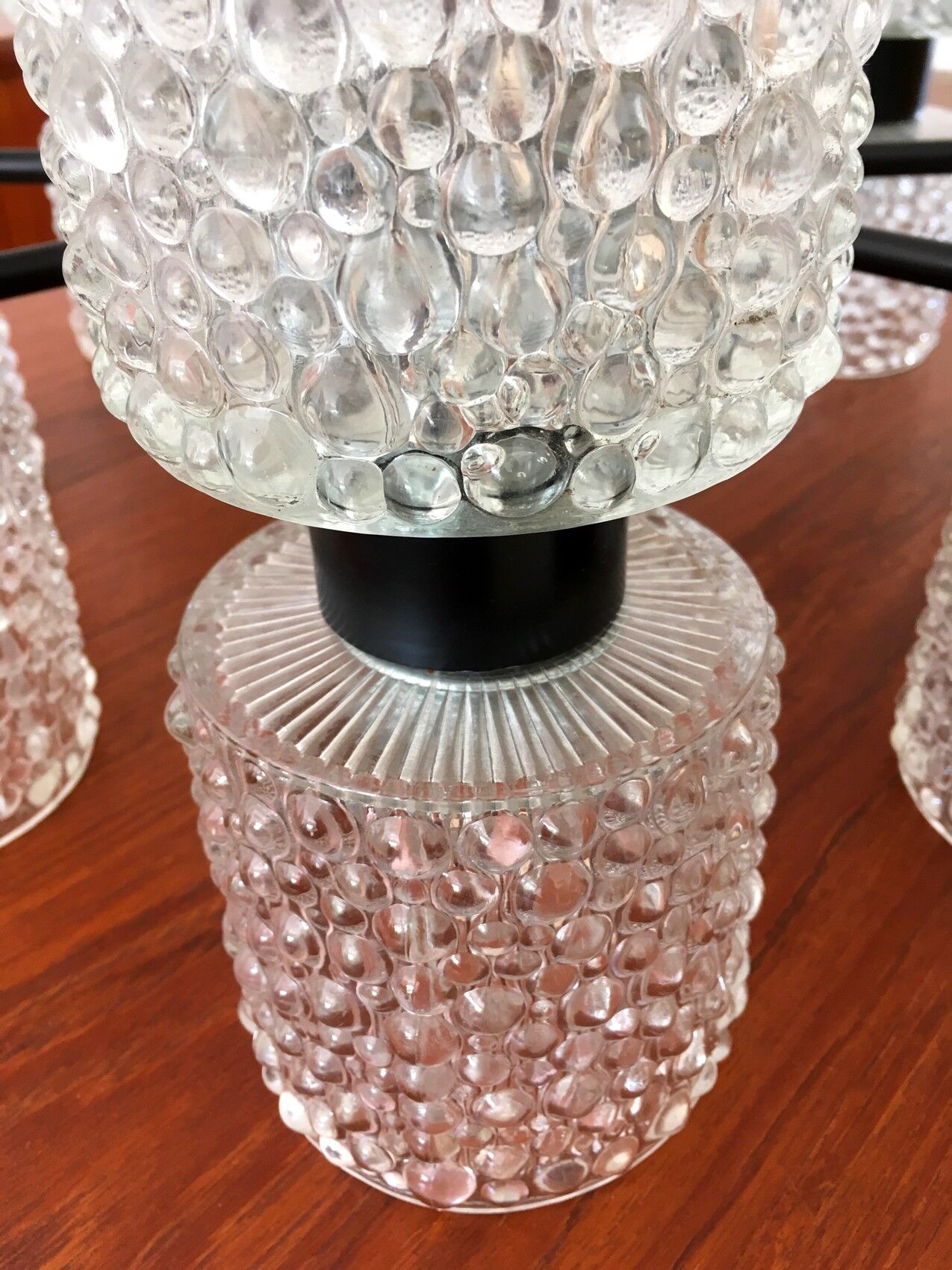 Vintage Raak chandelier by J.W Bosman model Zonnevende 1960