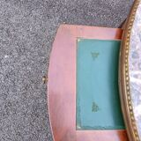 Table bouillotte style Louis XVI marble top