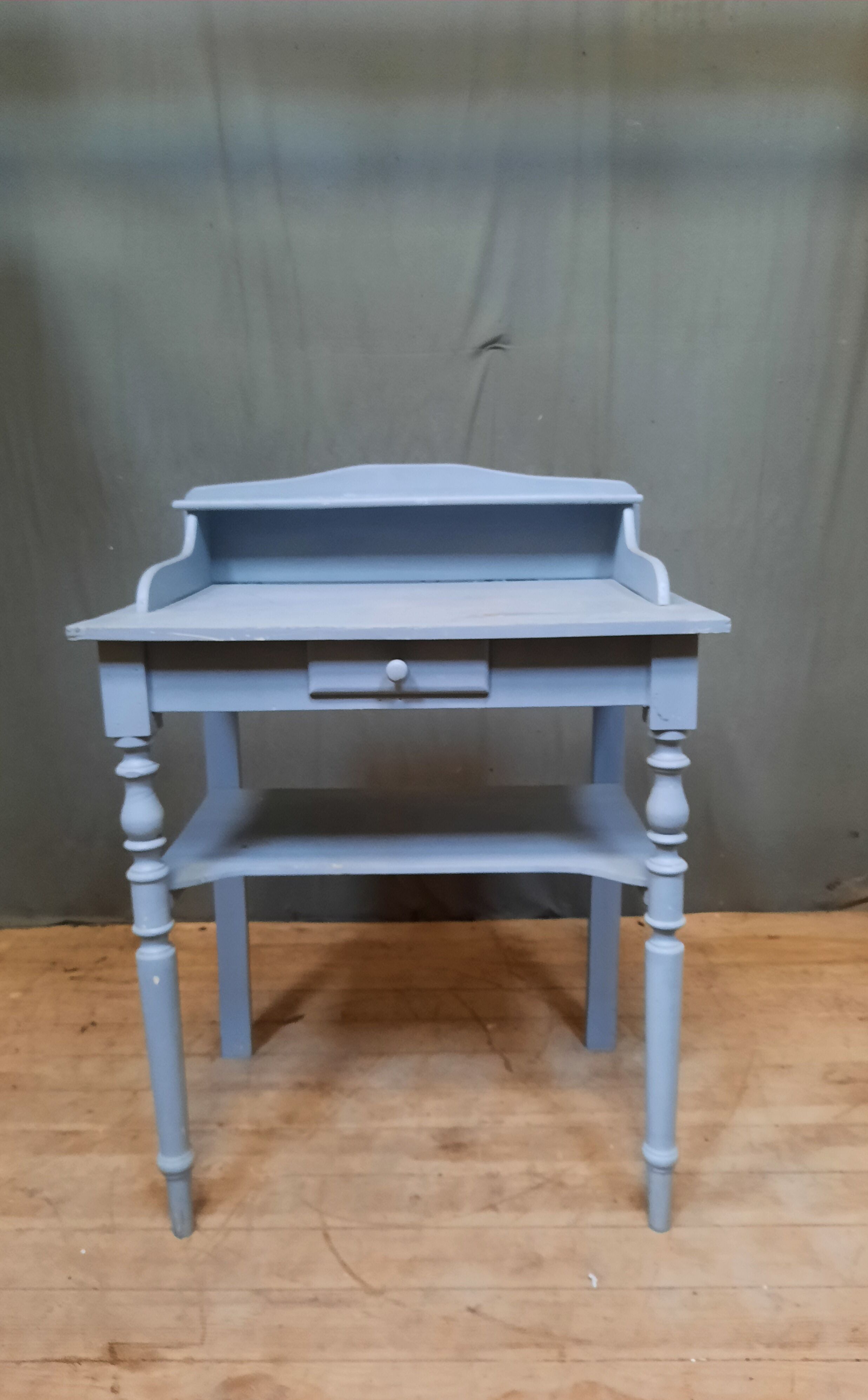 Painted wooden desk