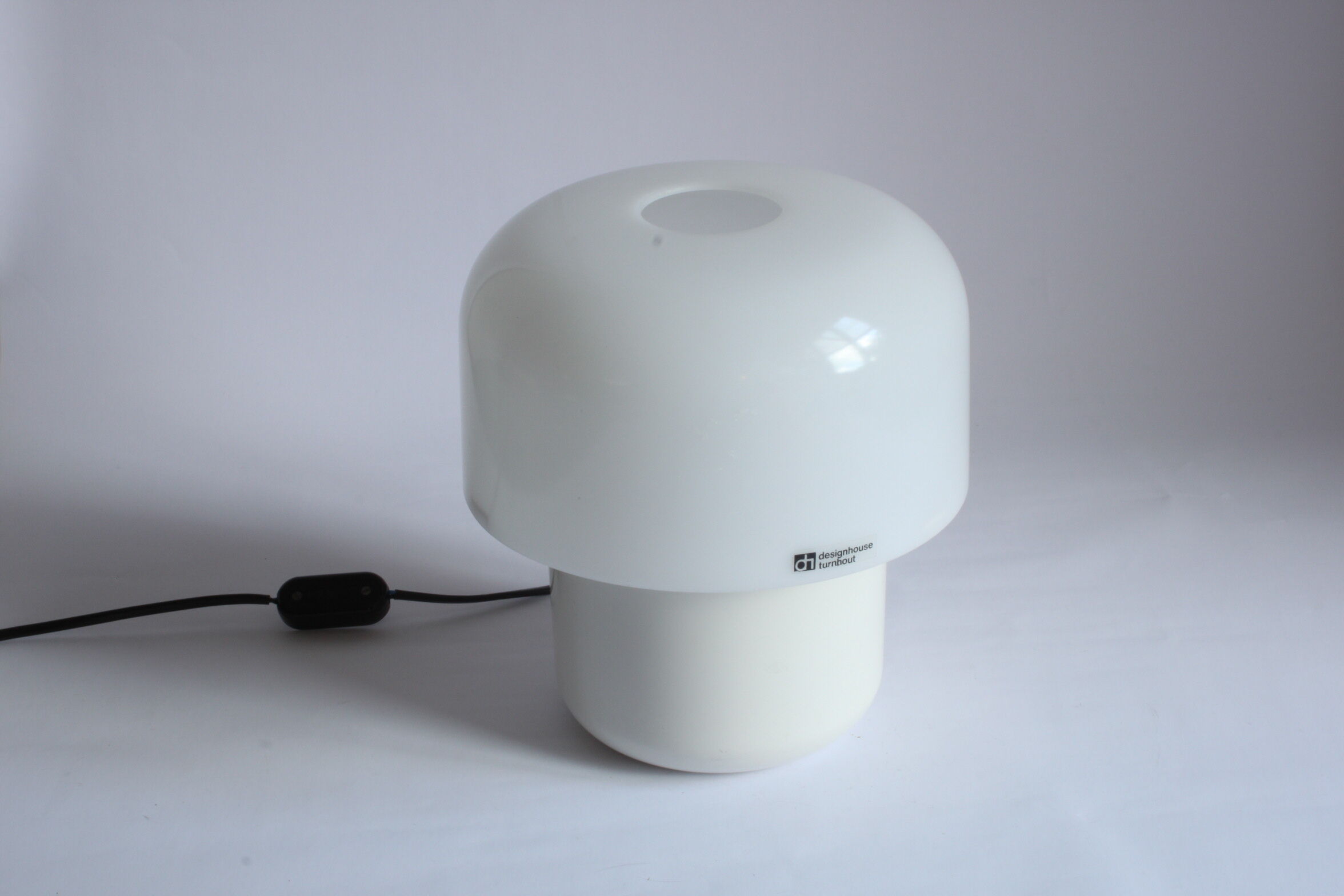 Mushroom table lamp by Studio 6/G for Harvey Guzzini, Italy, 1970