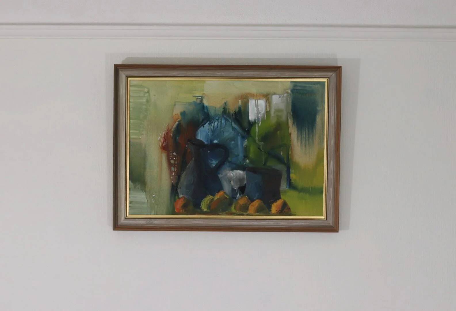 Huile sur toile suédoise originale – « Nature morte vibrante »