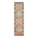 Vintage Turkish Hand-Knotted Wool Cotton Orange Runner Rug 83x305