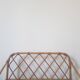 Rattan wall shelf