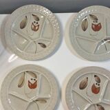 12 vintage Hollandia sarreguemine plates