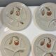 12 vintage Hollandia sarreguemine plates