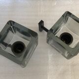 Pair of Flavio Poli sconces for Murano glass Seguso
