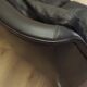 Brown leather sofa, Danish design, 1970s, designer: Werner Langenfeld, manu