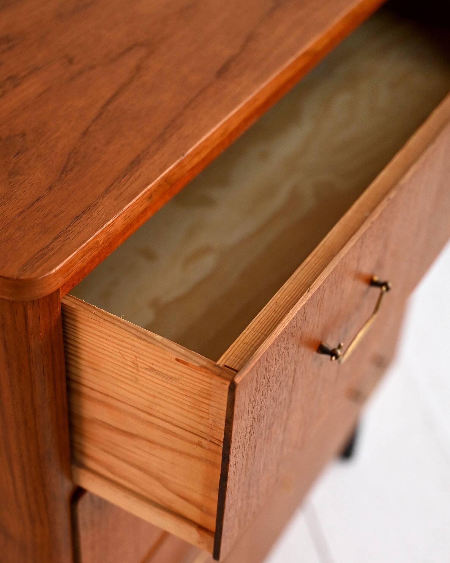 Scandinavian teak chest of drawers from the 1960s