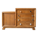 Commode asymétrique art déco chêne brut rénovée