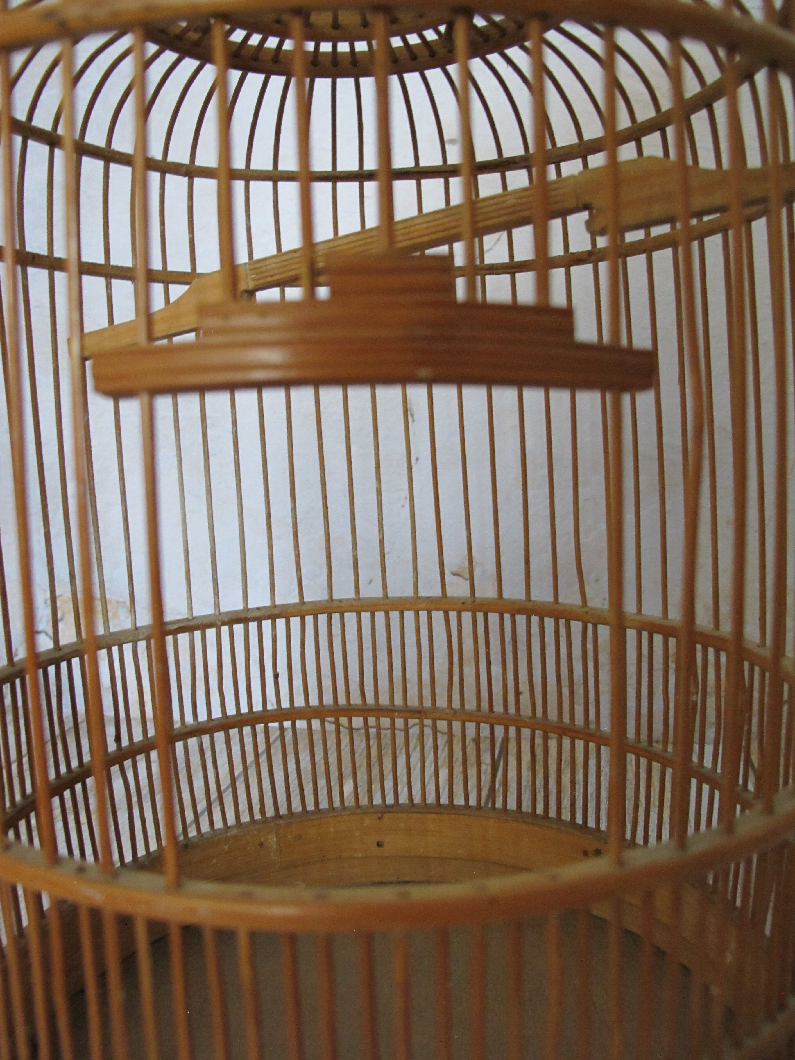 Ancient bird cage