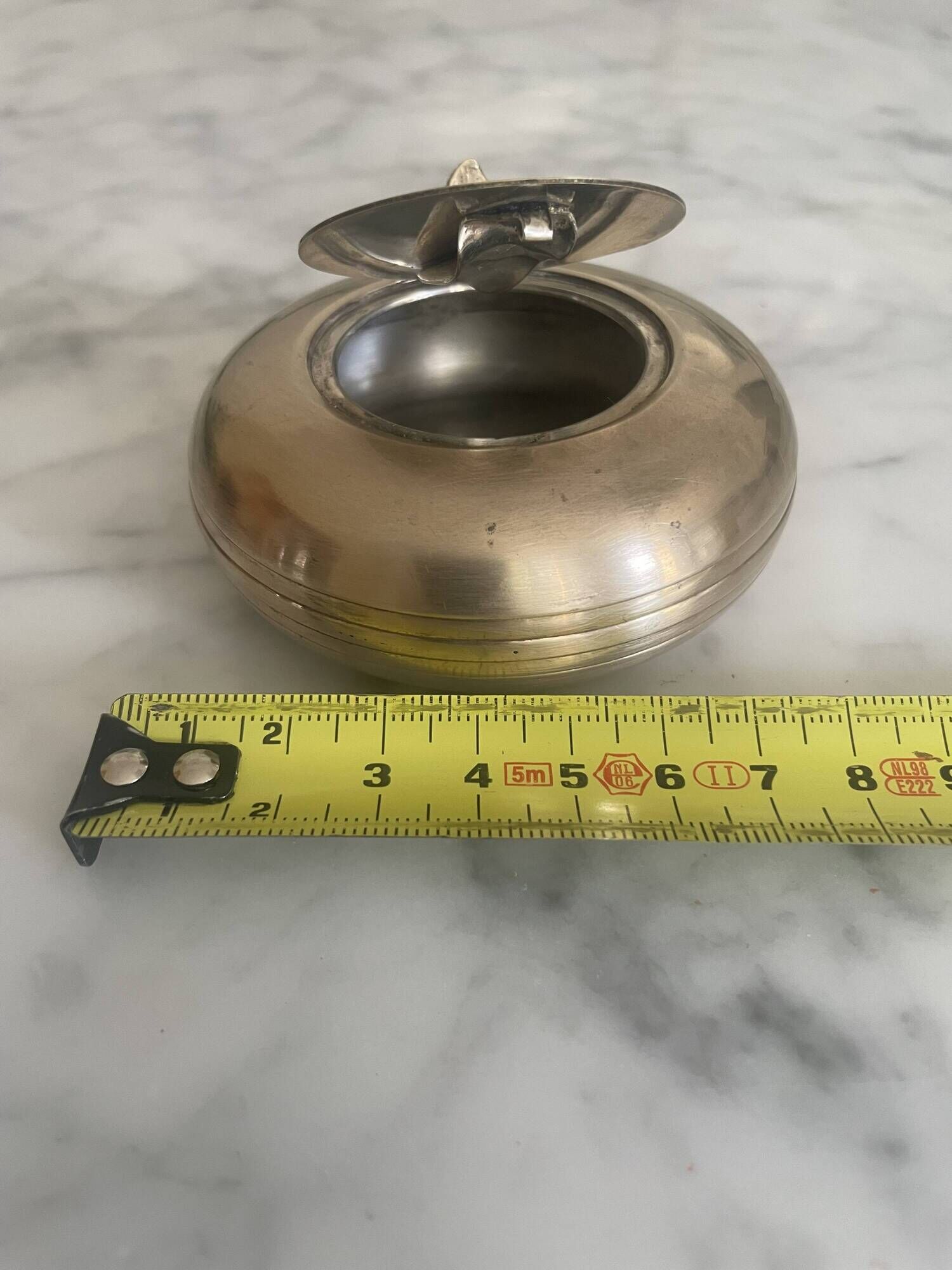 Vintage pocket ashtray